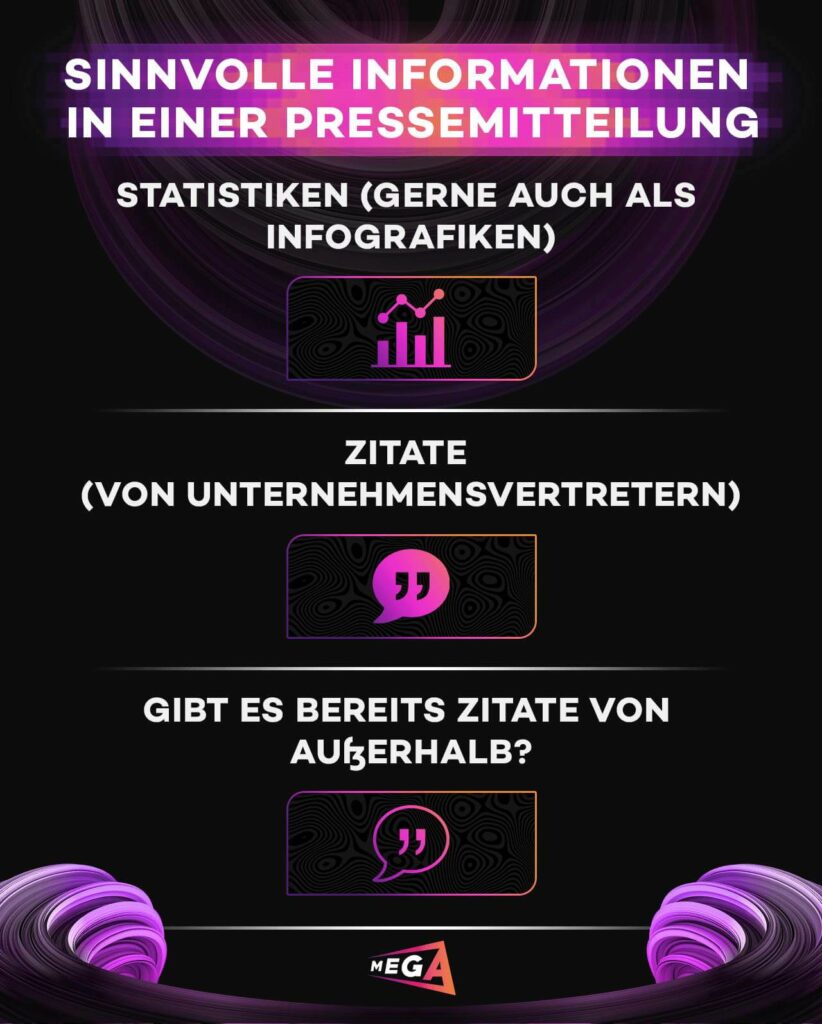 StartUp Pressemitteilung Pressemitteilungen STartups social media kanäle medien inhalten pressearbeit gründer newsletter kooperationen pressetext pressemeldung