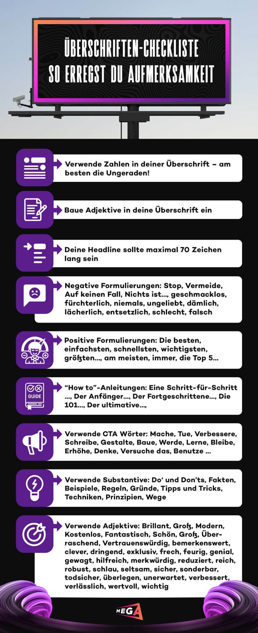 Die perfekte Überschrift