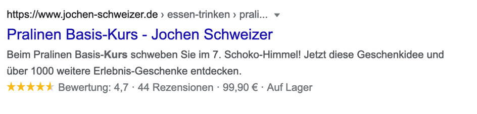 rich snippets ric snippet strukturierte daten meta description snippets suchergenissen suchergebnisse suchmaschinen informationen zusatzinformationen suchmaschine suchmaschinenoptimierung code snippet 